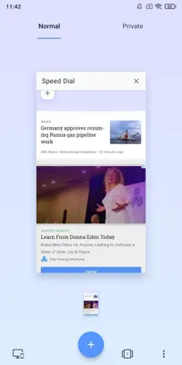 Opera Browser android App screenshot 5