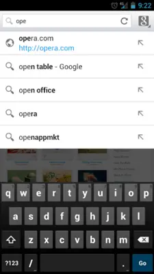 Opera Browser android App screenshot 7